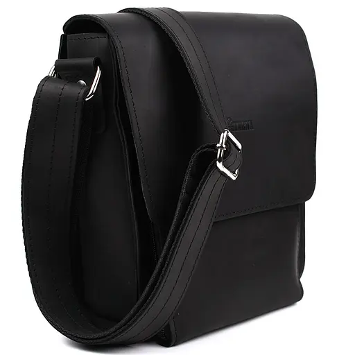 Шкіряна чоловіча сумка через плече TARWA 26х22х7 см nsa0001283 - фото 5