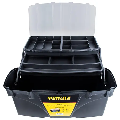 Ящик для инструмента Sigma Мechanic 510×290×280мм 7404211 - фото 4