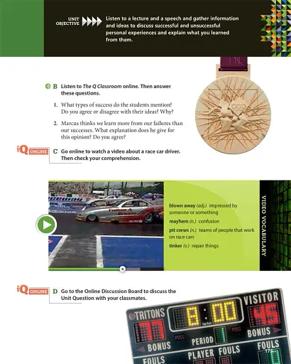 Q Skills for Success 2nd Edition. Listening and Speaking 3 Student's Book + iQ Online - фото 2