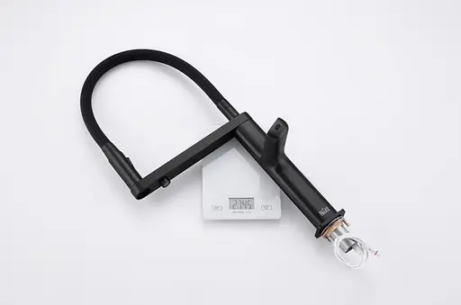 Cмеситель для кухни сенсорный на две воды черный Nett AB-43 Черный - фото 7