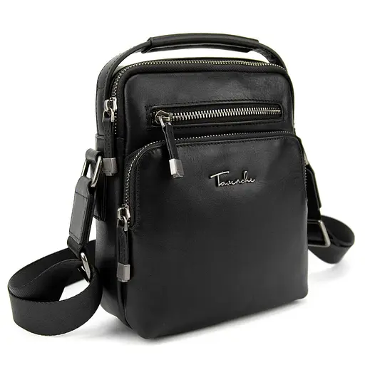 Чоловічі шкіряні сумки через плече з ручкою Tavinchi TV2605-2A