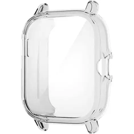 Чехол-накладка DK Silicone Face Case для Xiaomi Amazfit GTS 2 / 2e (clear) - фото 1