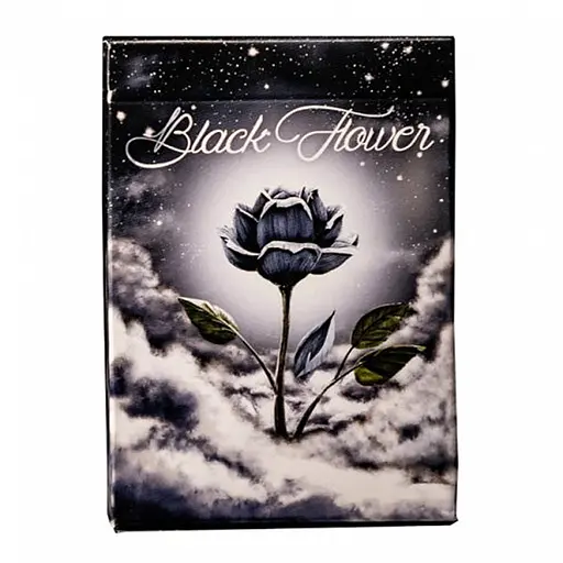 Карты игральные United States Play Card Company Black Flower by Jack Nobile (PC_BFJN) - фото 1