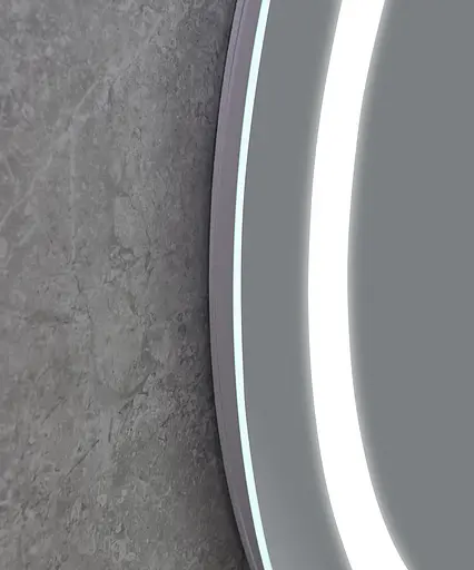 Зеркало Mixxus Plain MC02-60 (часы, LED-подсветка, антизапотевание) MI6012 - фото 4