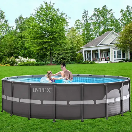 Басейн каркасний Intex 26330 (549-132см), 26423 л - фото 3