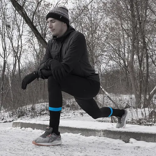 Носки водонепроницаемые Dexshell Coolven (Голубые) размер S - фото 6