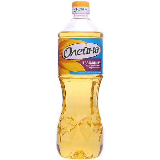 Уцінка. Олія соняшникова Олейна Традиційна рафінована 0.85 л (758193)