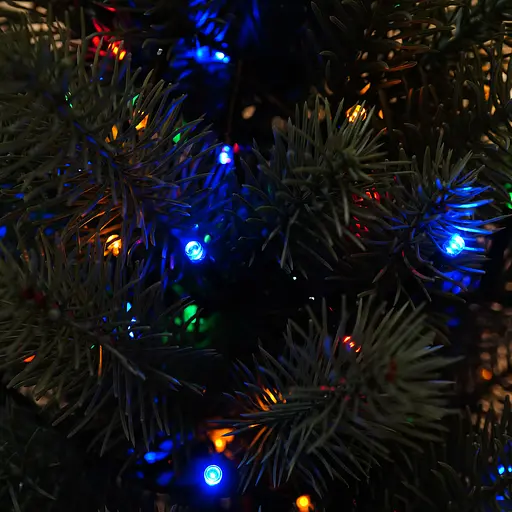 Гірлянда електрична Luca lighting 100 LED ламп 2 м різнокольорова - фото 6