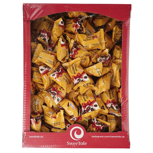 Конфеты глазированные SweeTale Шоко Бамбони сноу со сбивным корпусом 2.5 кг