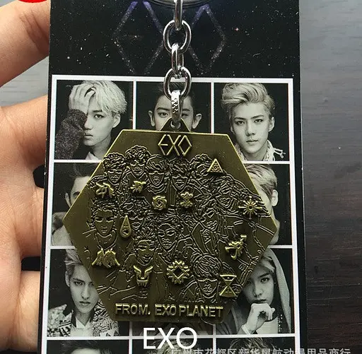 Брелок EXO PLANET бронза - фото 2