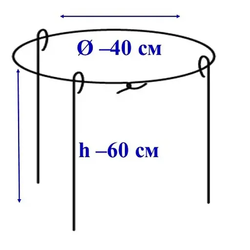 Підтримка для квітів Elsa кругова ISP4060 - фото 2