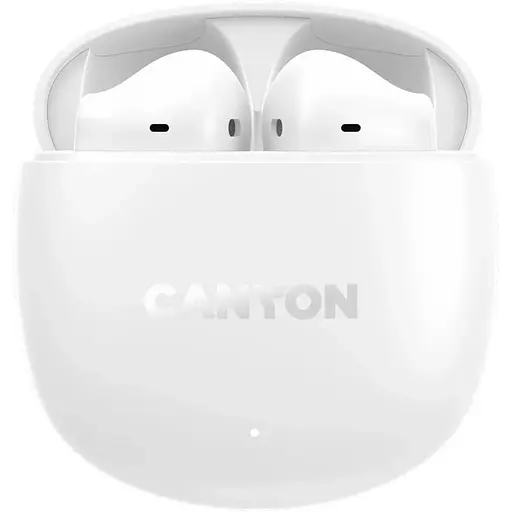 Навушники Canyon TWS headset OnGo 13 Semi-in-ear White (CNS-TWS13W) - фото 3