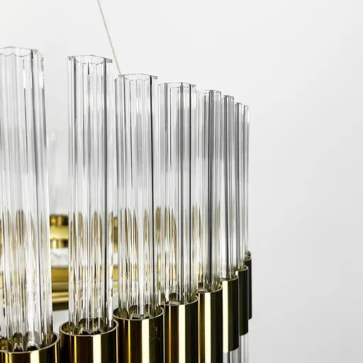 Элегантная модель подвесной люстры Ø 60 см Ст. MJ 230-600 AB | Line F - фото 3