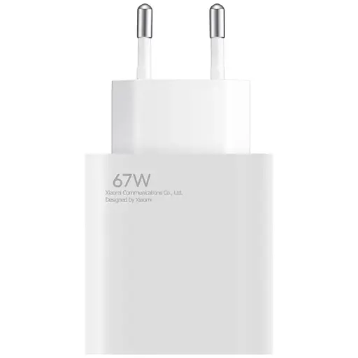 Зарядное устройство Xiaomi Wall Charger 67W White + USB-C (BHR6035EU)