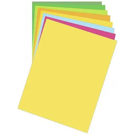 Папір для дизайну Folia Fotokarton B2 (50x70см) №12 Лимонно-жовтий 300г/м2
