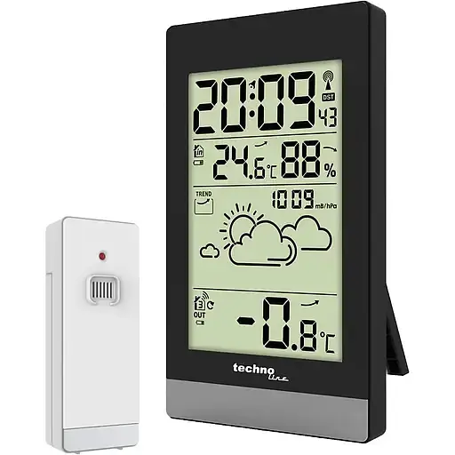 Метеостанция Technoline WS9132 Black (WS9132) - фото 1