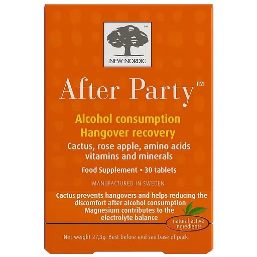 Таблетки від похмілля New Nordic After Party 30 шт.