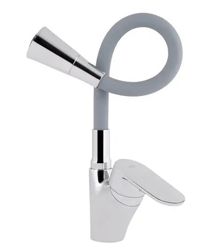 Змішувач для кухні Lidz Tani 007F3, Chrome/Grey (k40) LDTAN007F3GCR31869 - фото 2