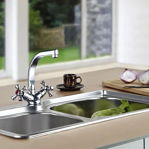 Смеситель для кухни Wezer TLD4-827 хром - фото 2