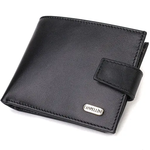 Чоловічий шкіряний гаманець Canpellini 11х9х1 см acs0025625 - фото 1