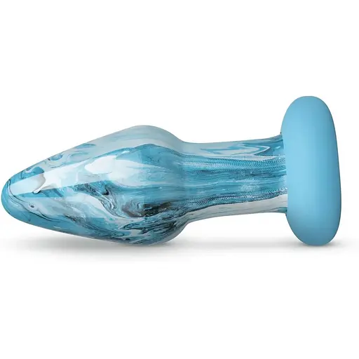 Стеклянная анальная пробка Gildo Ocean Curl - фото 2