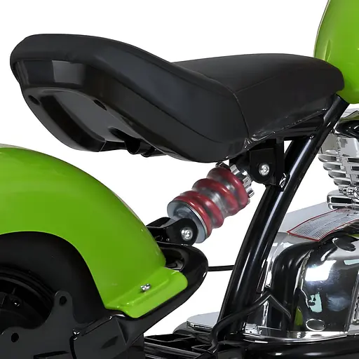Электромобиль детский Мотоцикл M 6016AL-5 36V USB Bluetooth TF кожа зеленый - фото 3