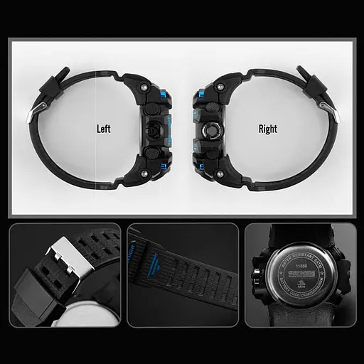 Часы Skmei Hamlet Blue 1155B - фото 12