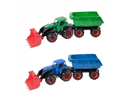 Трактор Texas погрузчик с прицепом, Orion