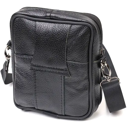 Сумка кожаная мужская Vintage 13,5х16х4 см sum0022667 - фото 2