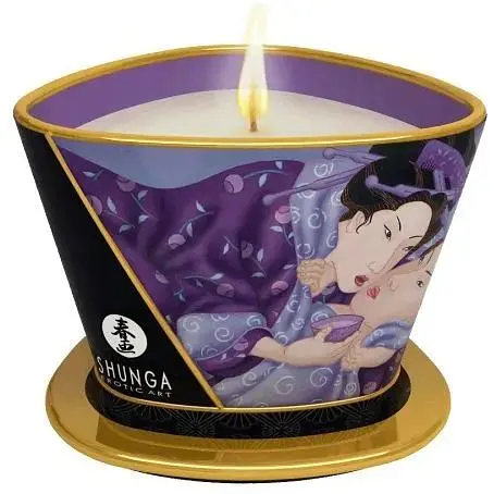 Масажна свічка Shunga Massage Candle - Exotic Fruits (170 мл)