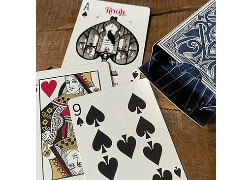 Карты игральные United States Playing Card Company Ravn IIII by Stockholm17 (blue) (PC_R317B) - фото 4