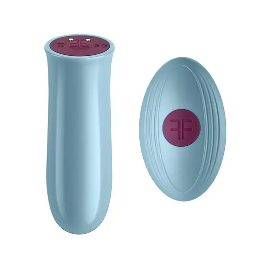 Вібромасажер Dreamtoys Femme Funn Bullet 8.1 см блакитний - фото 4