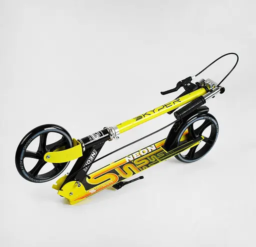 Детячий двоколісний самокат Skyper Neon N-81483 - фото 3