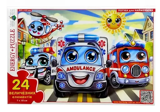 Гра-пазл Енергія+ Спецтранспорт, 24 елементи