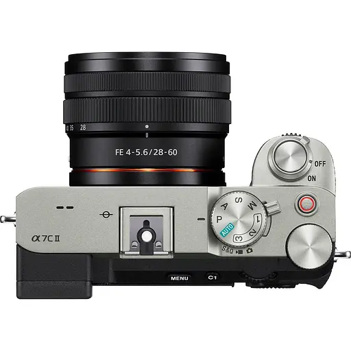 Бездзеркальний фотоапарат Sony Alpha A7C II Kit FE f/4-5.6 28-60mm Silver (ILCE7CM2LS) [132926] - фото 4