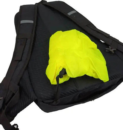 Спортивный рюкзак с дождевиком 17,5L черный ASCE sum0028843 - фото 9