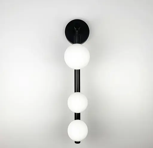 Настінний світильник DOLL BLACK Line F B 69-3 BK - фото 2