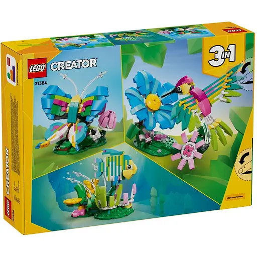 Конструктор LEGO Creator Дикие животные: красочный колибри 312 деталей (31384)  - фото 8