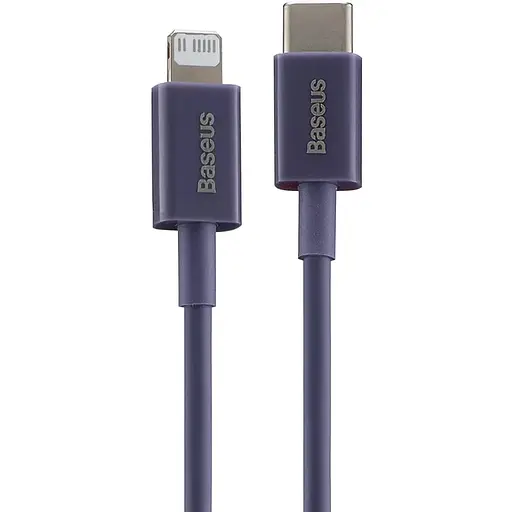 Кабель Baseus Superior Series Fast Charging Data Cable Type-C to iP PD 20W 1 м Granite Purple - фото 1