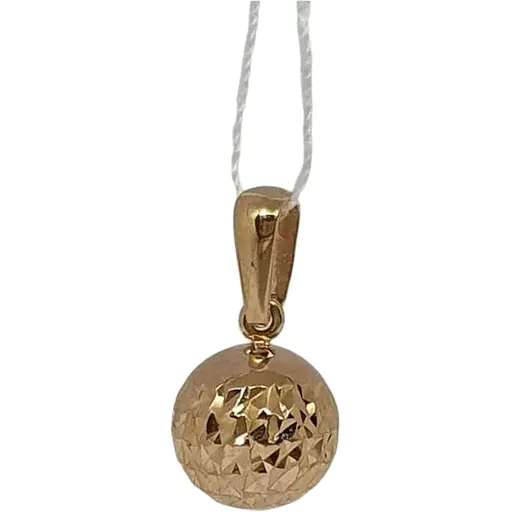 Золота підвіска Favoritum з алмазною гранню. 310328_9_А