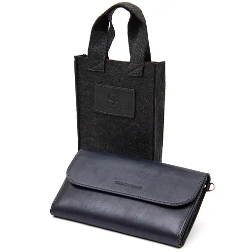 Кожаный клатч мужской GRANDE PELLE 22х13,5х2,5 см sum0015561 - фото 7