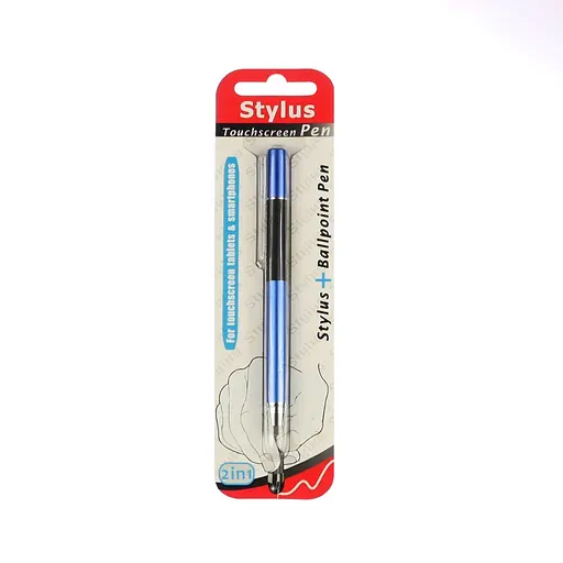 Стилус емкостный, высокоточный Jot Pro двусторонний, алюминиевый, со вставкой, синий - фото 2