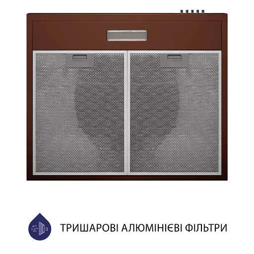 Вытяжка плоская Minola HPL 613 BR - фото 5