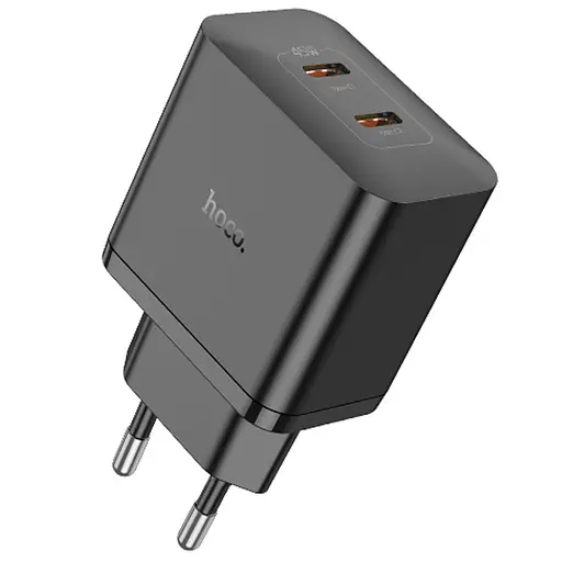 МЗП Hoco N35 Streamer PD45W (2USB-C) Black
