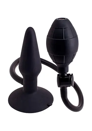 Надувна анальна пробка Seven Creations Inflatable Butt 125х3.5 см