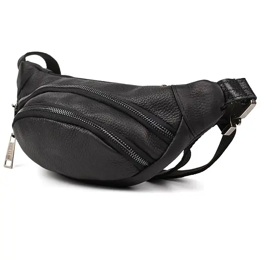 Шкіряна чоловіча сумка на пояс TARWA 11х30х5 см nsa0001310 - фото 1
