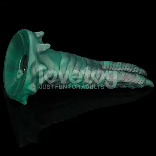 Вібратор Lovetoy Double-Claw Savage Charm 19.4 см зелений - фото 9