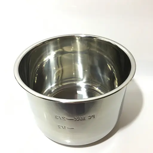 Сталева чаша 6л. на мультиварку-скороварку Gorenje MC6MBK (H=158 мм, D=240 мм) - фото 4