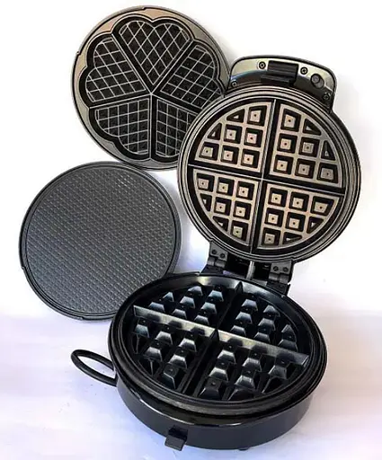 Вафельниця Edenberg EB-64410 3в1 для бельгійських тонких та вафель сердець - фото 7