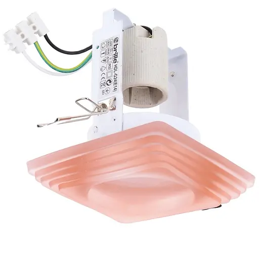 Світильник точковий Brille декоративний HDL-G24 pink (Е14) 162089